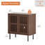 Buffet moderne de 240 cm (94,5 po) avec 6 portes et tablettes ajustables pour cuisine, salle à manger, salon-137526387