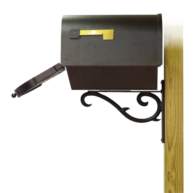 Berkshire Aluminum Post Mounted Mailbox
