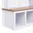 Farmhouse 4-in-1 Hall Tree with 6 Hooks, Storage Bench, and Shoe Cabinet for Entryway, Living Room-31717781
