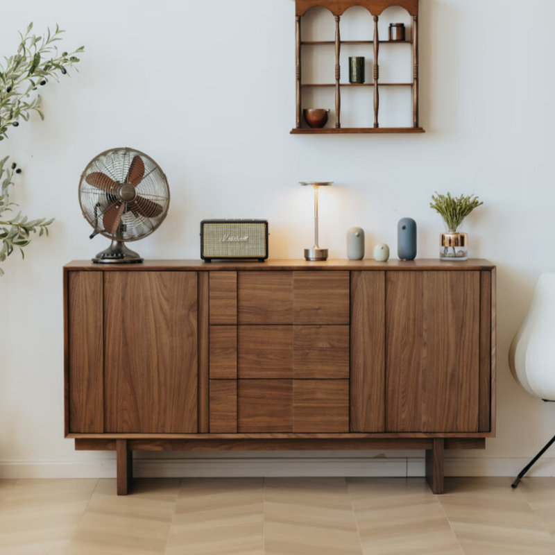 Buffet rétro Wabi Sabi, H 31,5 po x l 47,24 po x P 15,75 po