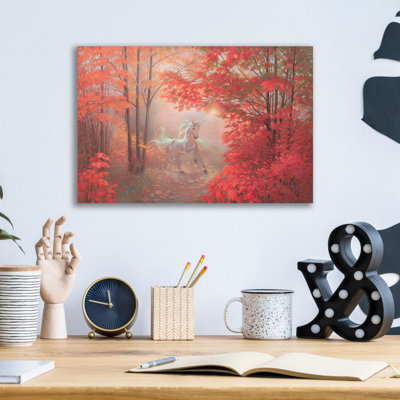 «Autumn Magic» par Kirk Reinert, art mural en verre acrylique