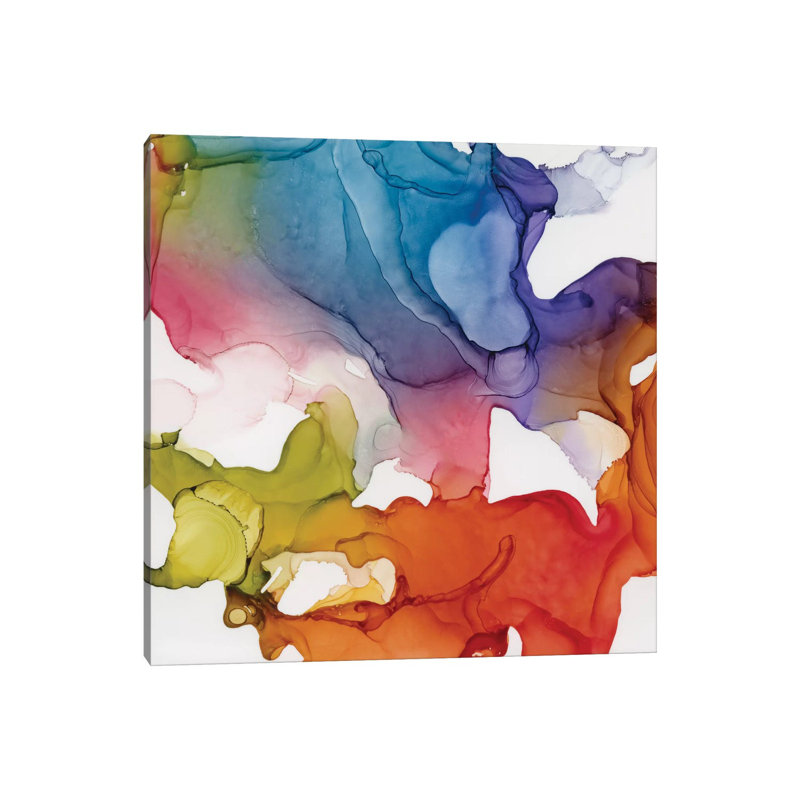 Spectrum Colors II by Carol Robinson - Print on Canvas, Wrapped Canvas, 30.48 cm H x 30.48 cm W
