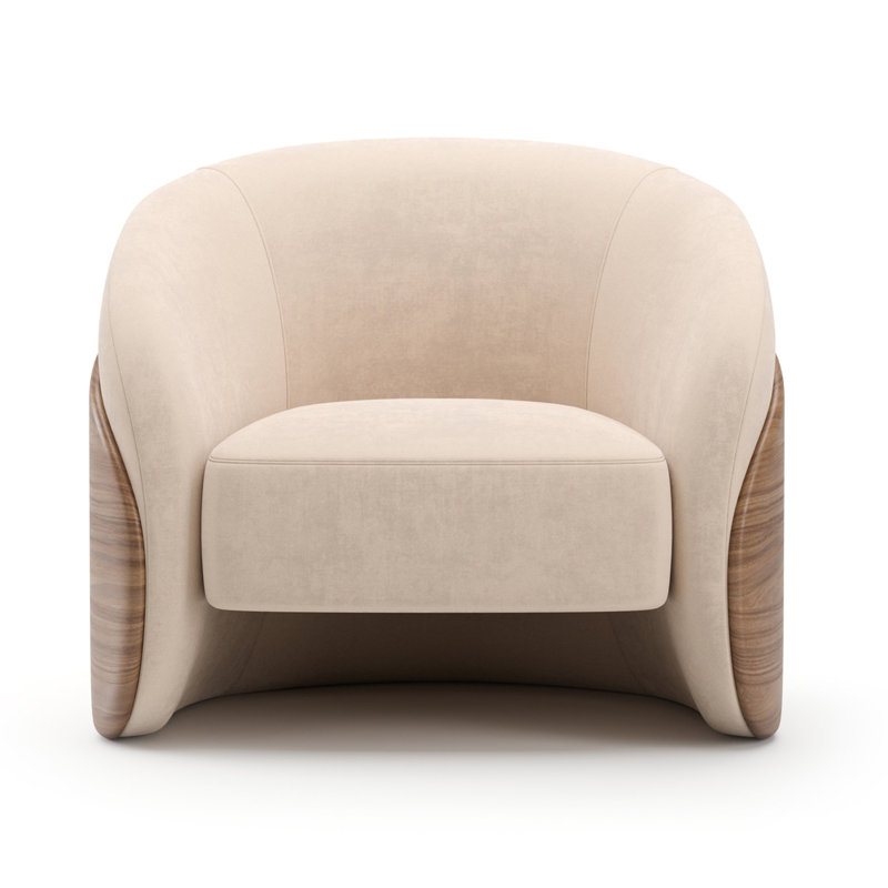 Fleur Curved Chair