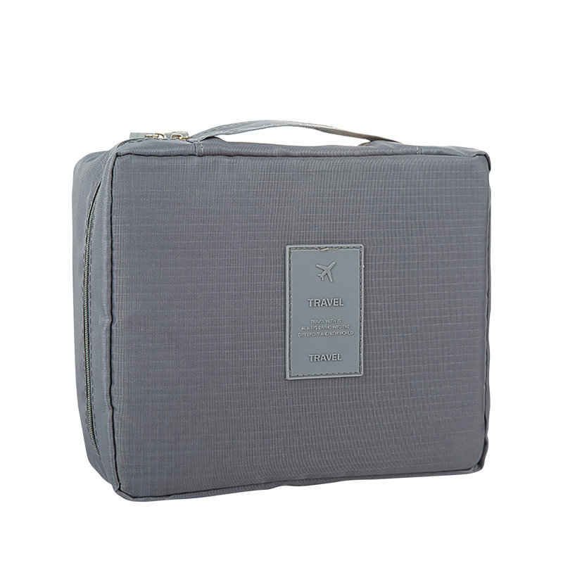 Large-capacity Storage Bag Wash Cosmetic Bag, Gray