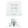 4" Selectable CCT New Construction LED Retrofit Recessed Can Light