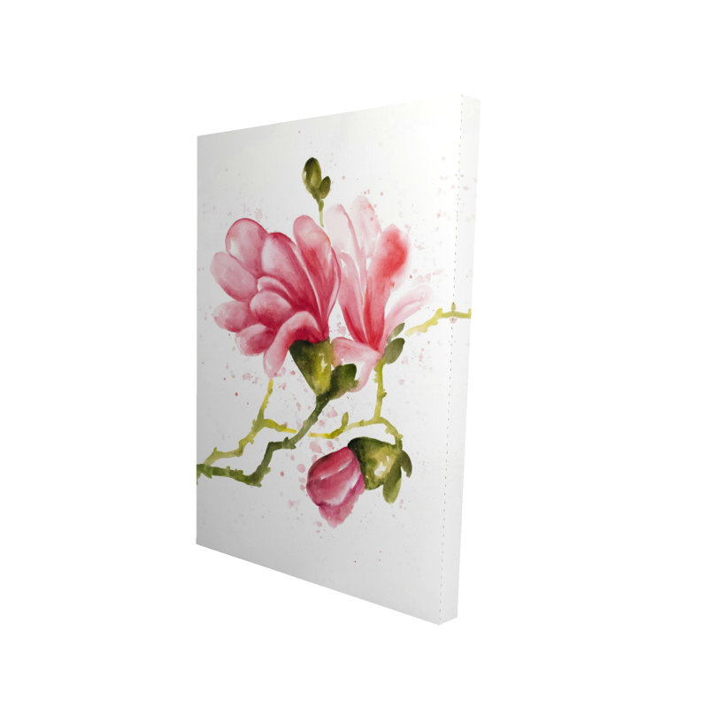 Fleurs de magnolia | Illustration de décoration de chambre à coucher