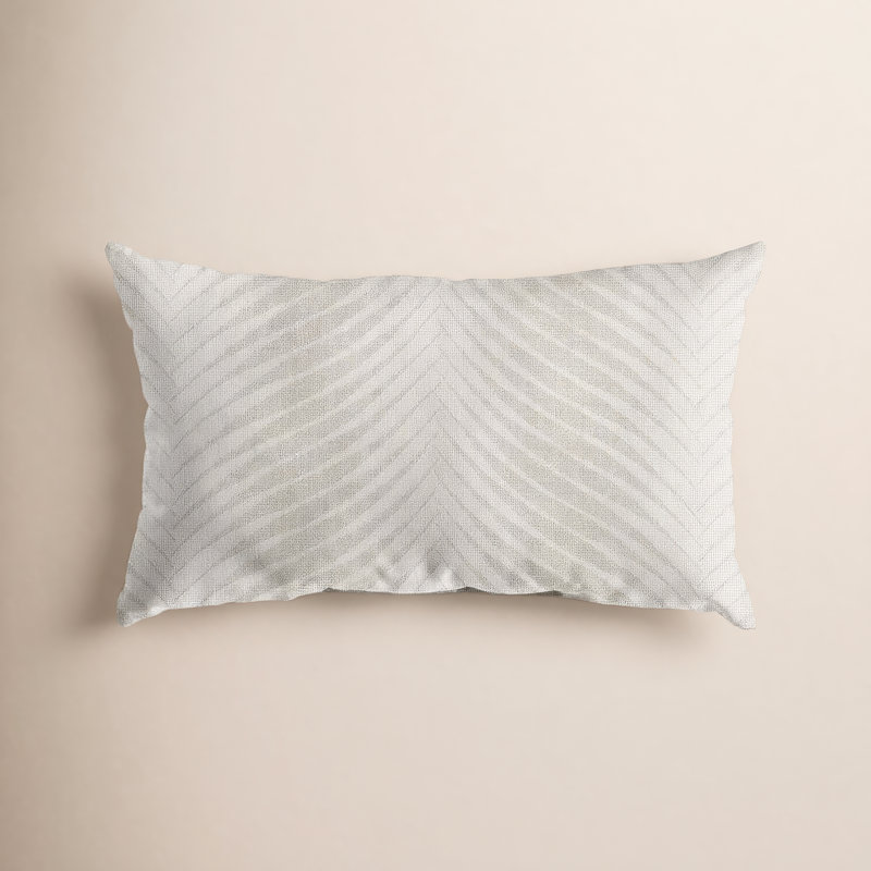 Coussin intérieur / extérieur Annika Sunbrella®, Naturel, 12 po x 24 po