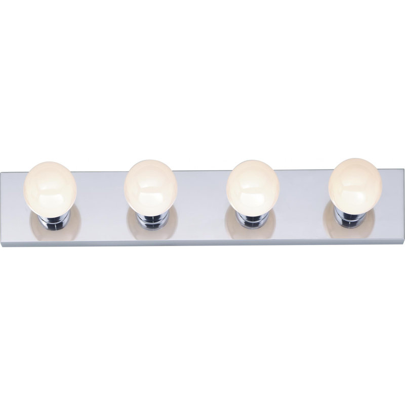 Caislin 4 - Light Dimmable Vanity Light, Polished Chrome