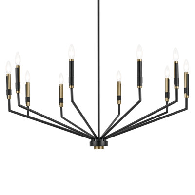 Lustre 10 lumières 38,25 "38,25"