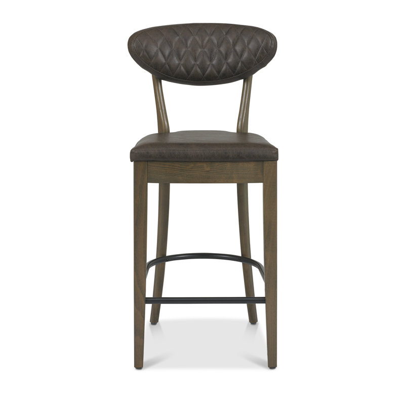 Magers Solid Wood Adjustable Height Counter Stool