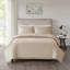 Ensemble de literie très grand kaki, courtepointe réversible en polyester, style moderne pour la maison