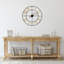 Horloge murale 24 po à pile