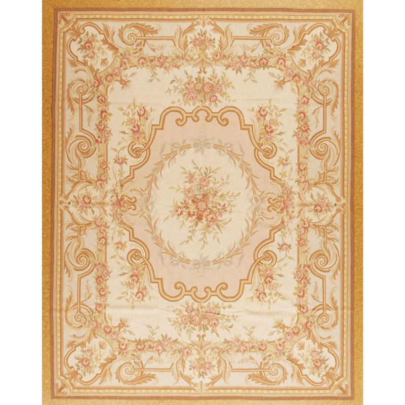 Tapis ivoire en laine 7,9 X 10,1 Desiya