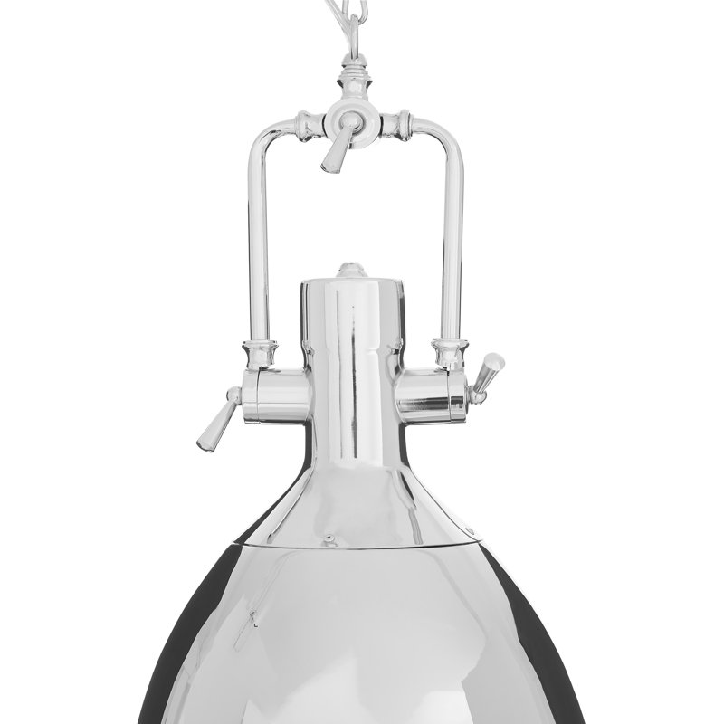 Addison 1 - Light Dome Pendant, Chrome