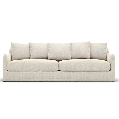 Crinela Outdoor Sofa-92"-Faye Sand