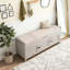 Banc de rangement avec 3 portes en forme de volet-289120604