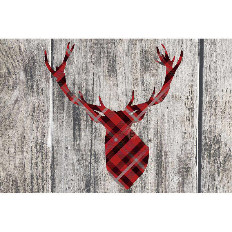 «Wood And Deer» sur toile