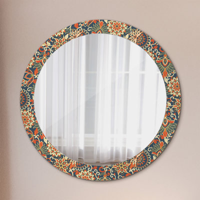 Huldar Glass Flat Wall Mirror