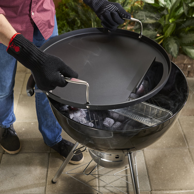 Rust-resistant Griddle Insert For 22" Kettle