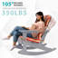 Chaise berçante d'extérieur avec coussin Adirondack, PEHD Pati ...