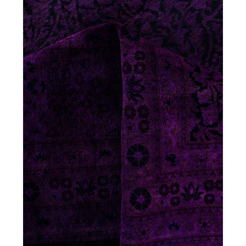 Overdyed One-of-a-Kind 10' 0" X 16' 10" Hand Knotted Area Rug