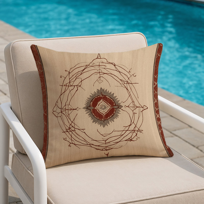 Precision Form Indoor And Outdoor Throw Pillow, Square 16"