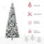Arbre de Noël artificiel non éclairé - arbre réaliste avec support en métal robuste, facile à assembler pour la maison, n'importe quel décor de pièce-446294344