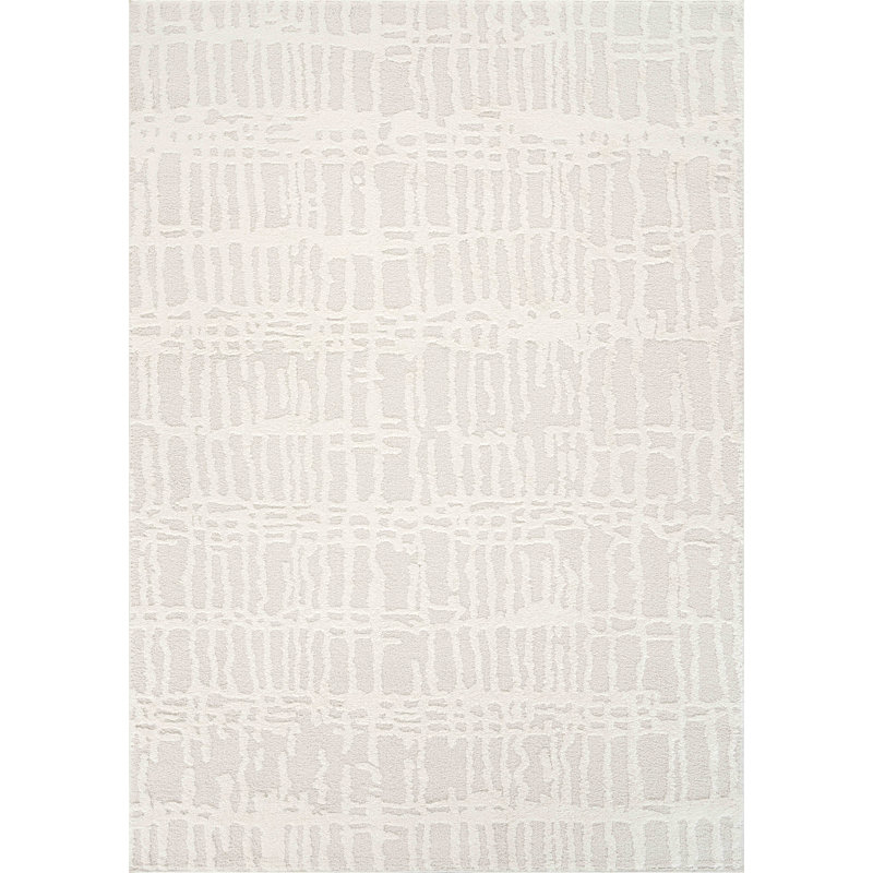 Tapis crème Abani Rugs NOM210A, Rectangle 6 pi x 9 pi