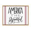Letrisia America the Beautiful, toile encadrée-13730242