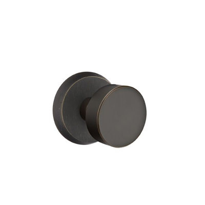 Emtek Passage Knobset w/ Sandcast #2 Rosette and Round Knob