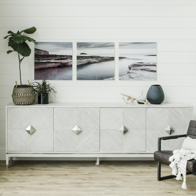 Andreja 108'' Solid Wood Sideboard