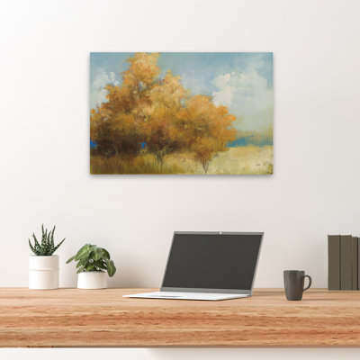 Autumn And Blue October Glow Art