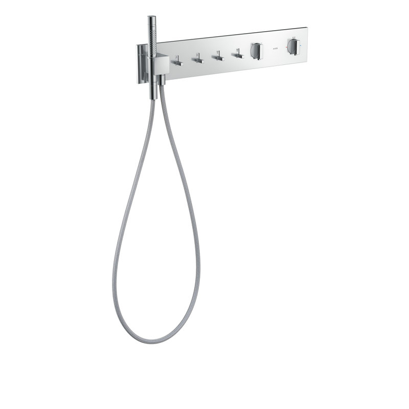 AXOR Showercomposition Thermostatic Module Trim For 4 Functions, Chrome