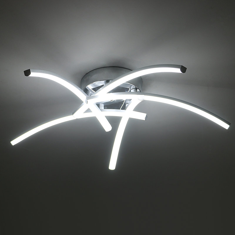 Aviesel 5-Light Flush Mount Ceiling Light, 6500