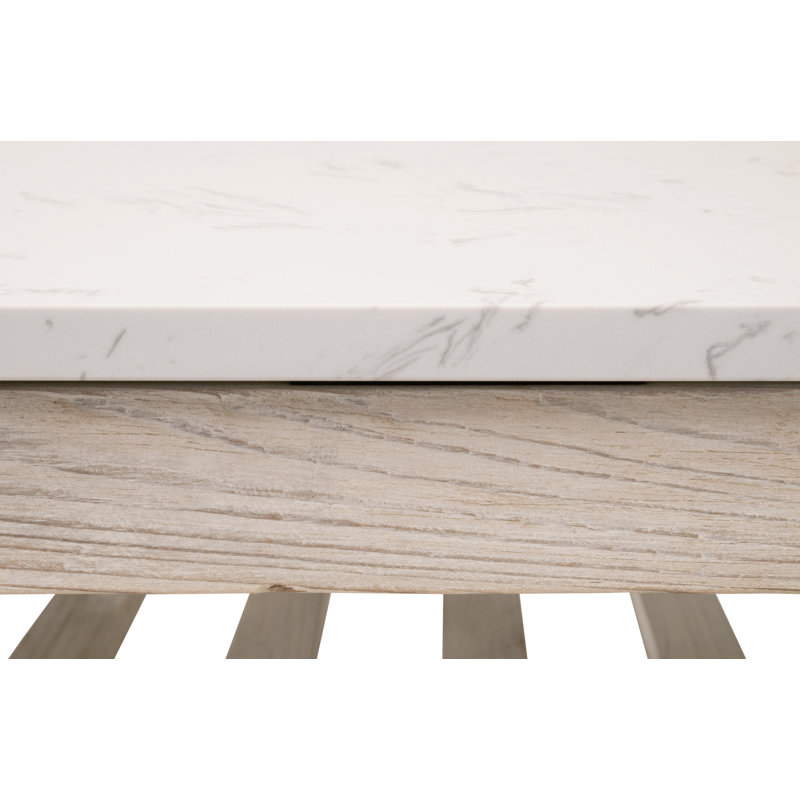 Table basse à quatre pieds avec rangement Iysla