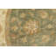 Tapis oriental traditionnel en laine vert noué à la main 6 pi 7 po x 6 pi Ziegler