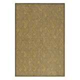 Hand Hooked Wool Geometric Area Rug