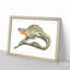 Lizard by Johan Teyler - Picture Frame Painting Print-55617610-55617609