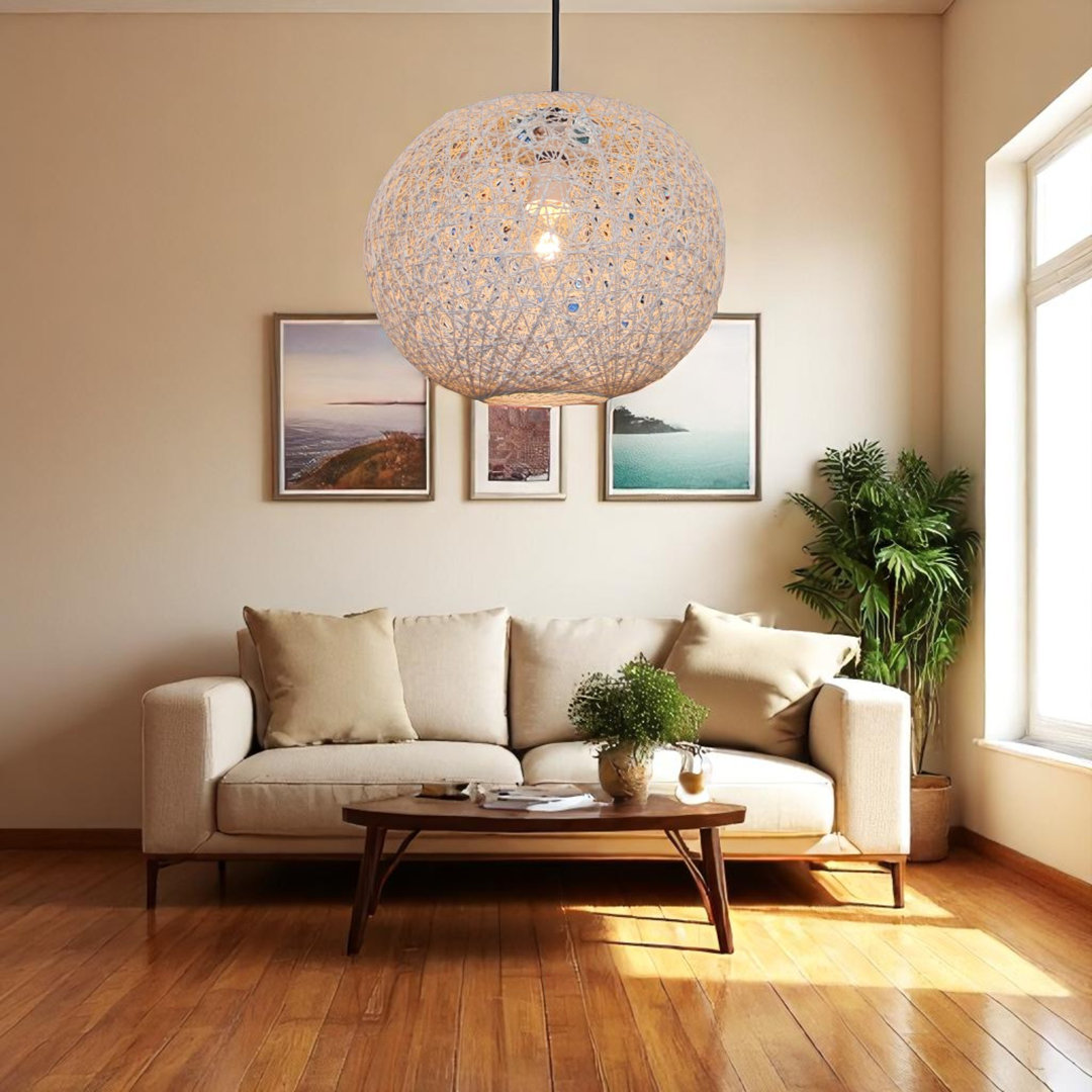 Rattan Sphere Pendant Shade