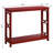 Console Table, Cranberry Red