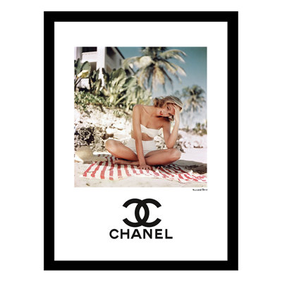 Grace Kelly Designer Fashion Framed Print