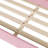 Full Upholstered Daybed With Pink Fleece And Movable Trundle - Flexible Setup For A Peaceful Bedroom Calming Atmosphere-1345674791-1345674840