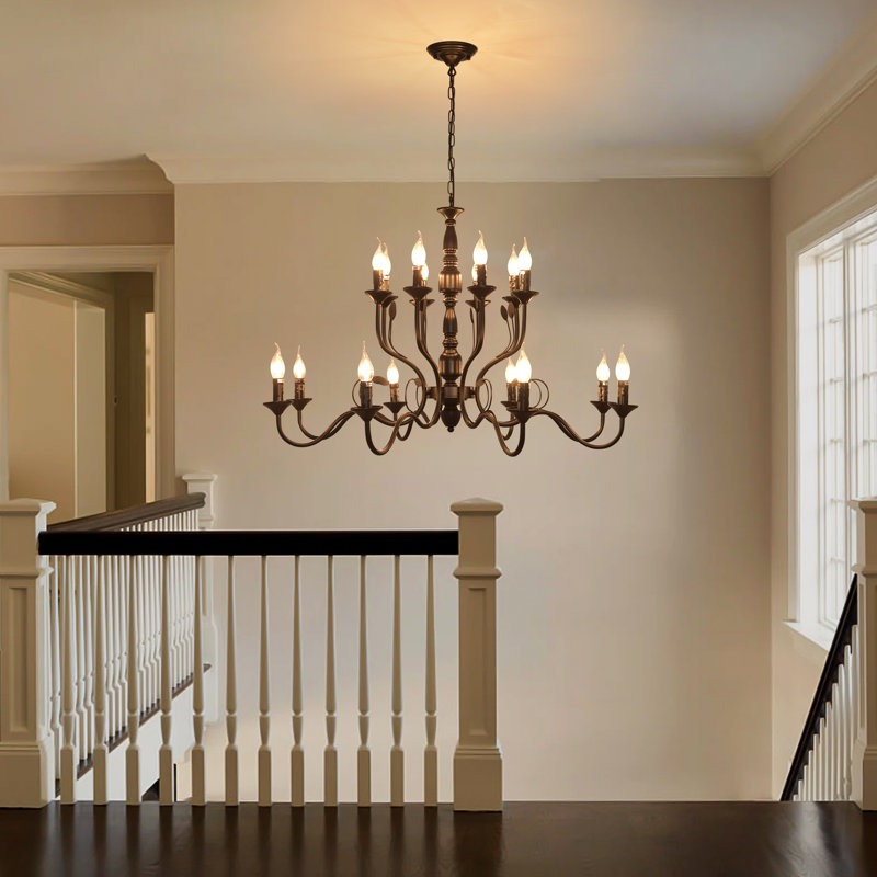 16 - Light Dimmable Classic / Traditional Chandelier