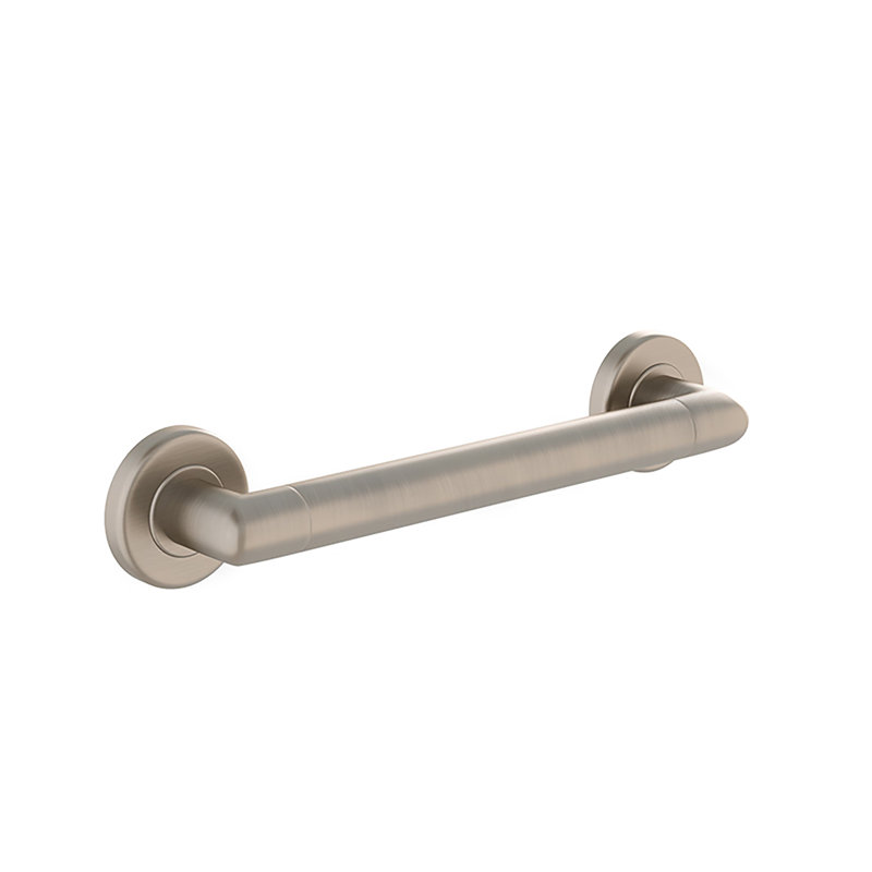 Priya Grab Bar, 12" W, Antique Brass