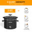 2QT Small Slow Cooker With 3 Heating Settings-114288762