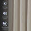 Paire de rideaux occultant en chenille (2 panneaux)-675685322-675685320