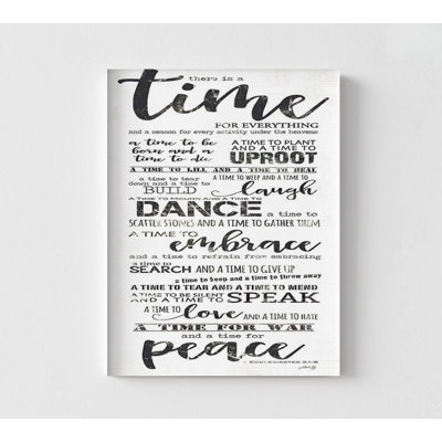 Temps pour tout par Marla Rae, Ecclesiaste 3: 1-8, impression encadrée de versets de la Bible, idée de cadeau de pasteur, impression de plan de dieux