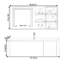 Armoire de salle de bain moderne simple