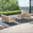 4-Person Patio Conversation Sets with Cushions-532698091