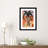 Oksana Floral Still Life No 3 by Treechild Wood Framed Wall Art Print-835686799-835686790